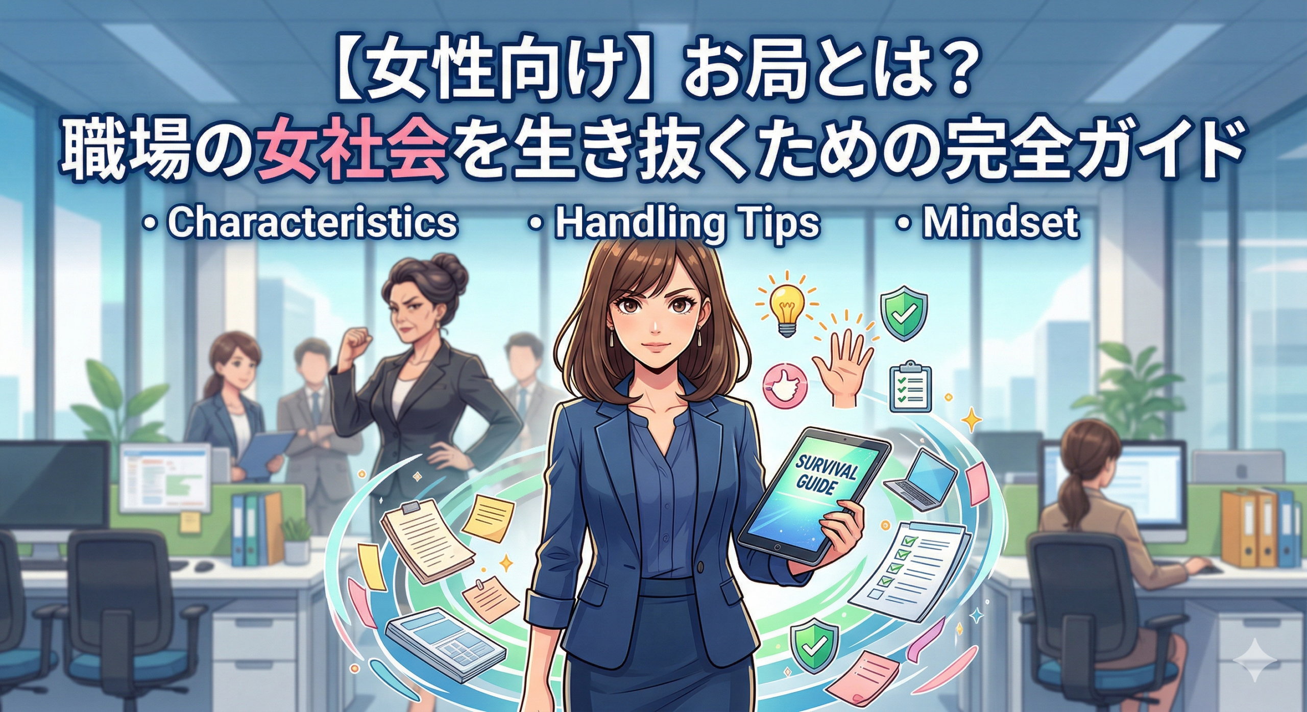 【女性向け】お局とは？職場の女社会を生き抜くための完全ガイド